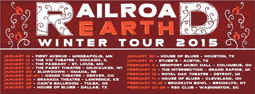 railroad earth winter tour