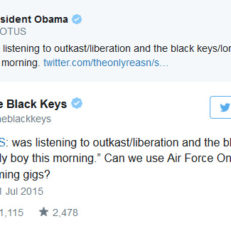 The Black Keys Make Request of President Obama Following Tweet
