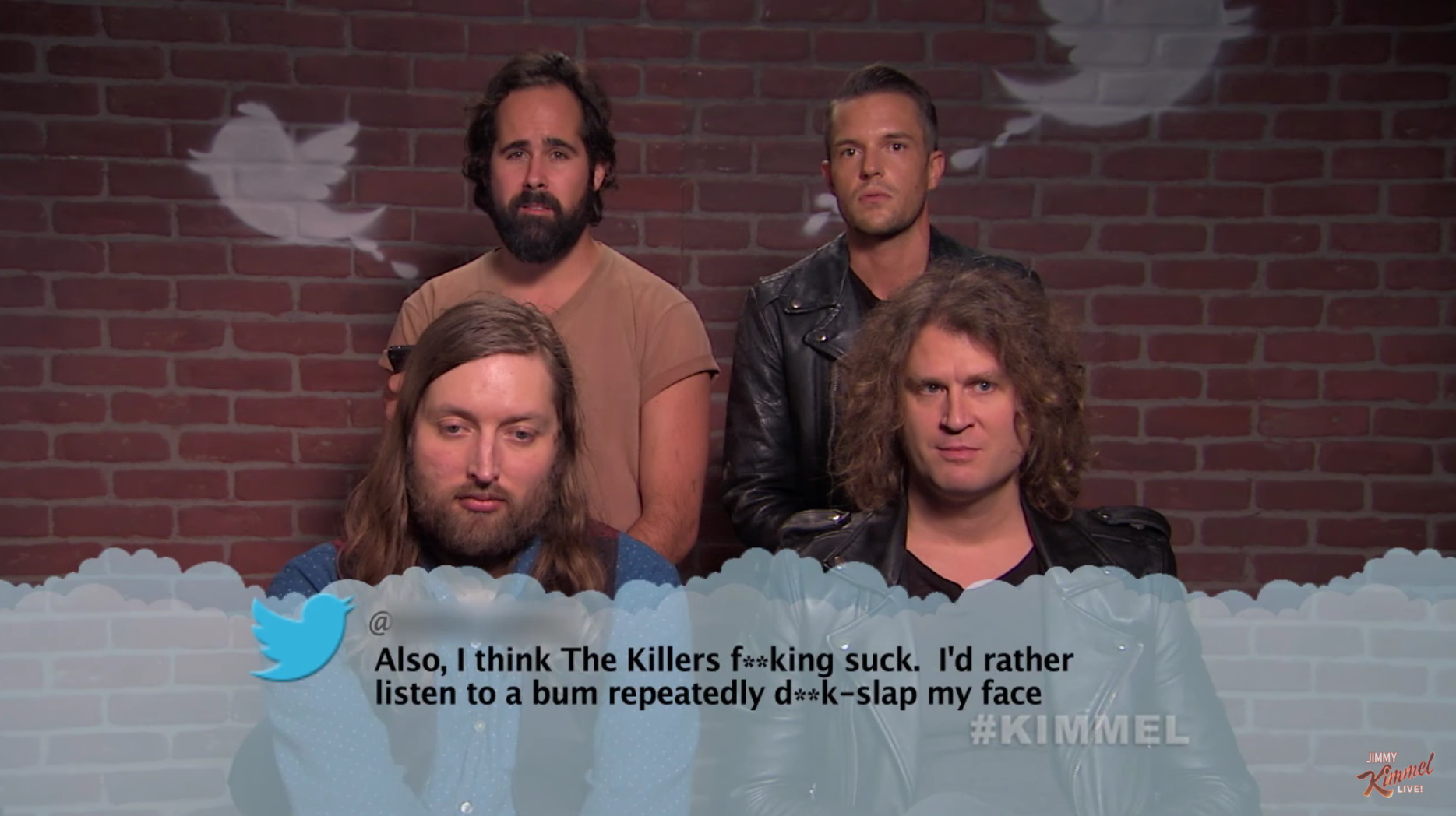 James Taylor Lionel Richie The Killers And More Read Mean Tweets About Themselves