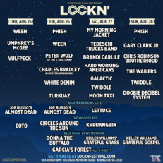 Lockn’ Reveals Daily Schedule