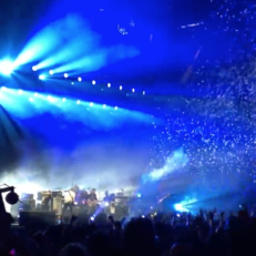 Watch My Morning Jacket Shower Shaky Knees in Confetti During “Steam Engine”