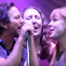 Watch Pearl Jam Welcome Karaoke Winners in Telluride for “Daughter”
