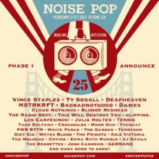 Noise Pop Details Initial 25th Anniversary Lineup