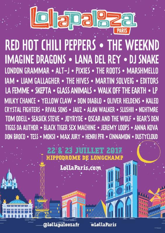 first lollapalooza tour lineup
