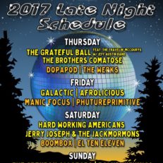 High Sierra Announces Late Night Schedule