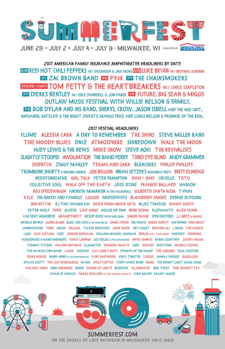 Summerfest 2025 Lineup Rumors