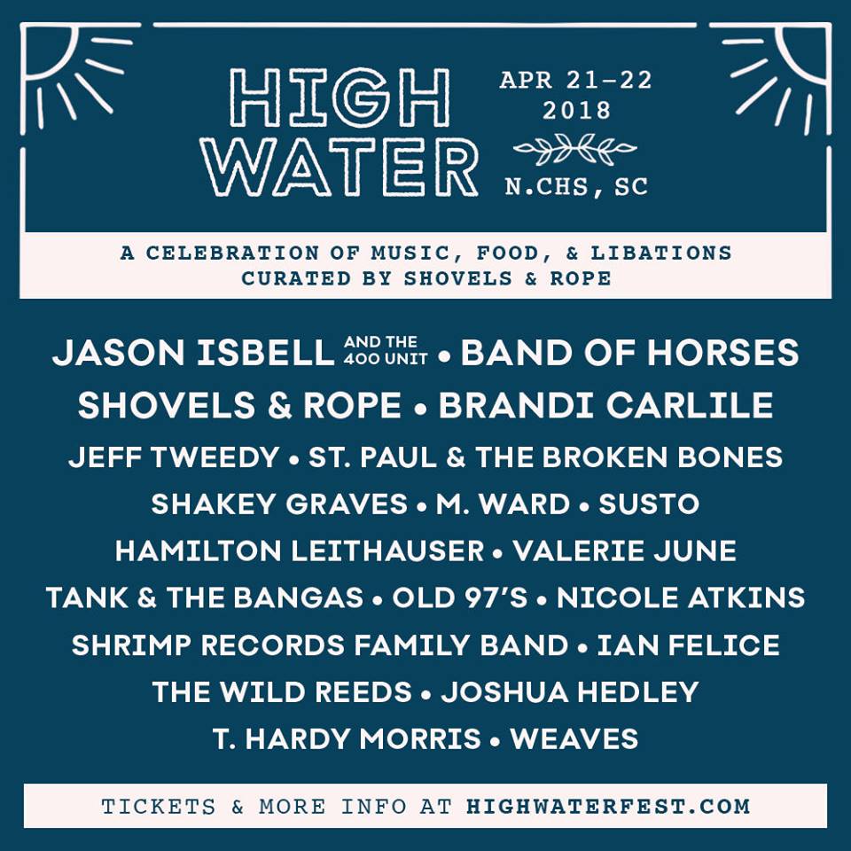 Shovels & Rope Reveal High Water Festival LIneup