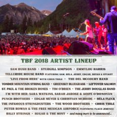 Telluride Bluegrass Festival Sets 45th Annual Lineup