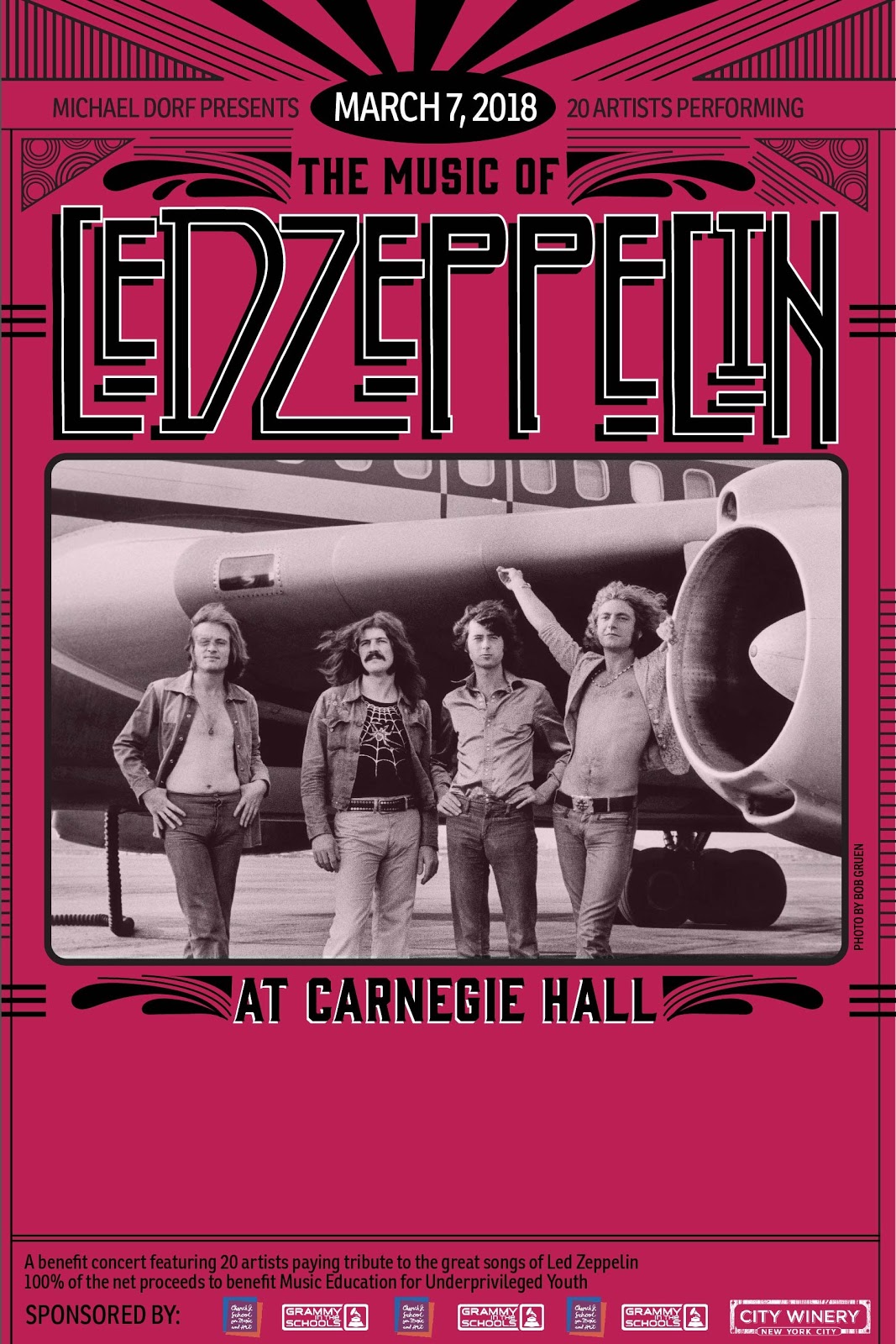 Dekorative det er nytteløst kemikalier The Music of Led Zeppelin Tribute at Carnegie Hall Sets Initial Lineup