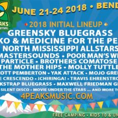 4 Peaks Announces 2018 Lineup with Greensky Bluegrass, Nahko, New Mastersounds and More