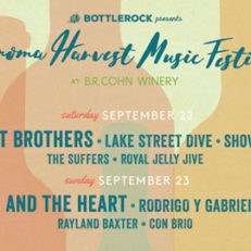 BottleRock Sets Initial Sonoma Harvest Festival Lineup with The Avett Brothers, The Head and the Heart and More