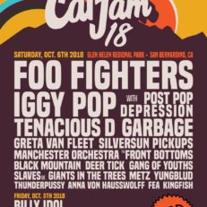 Foo Fighters, Iggy Pop and More Tapped for Cal Jam 18