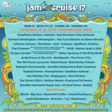 Jam Cruise 2019 Lineup: Umphrey’s McGee, Hot Tuna Electric with Steve Kimock, Kamasi Washington and More