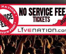 Live Nation Will Waive Service Fees