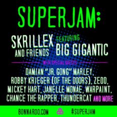 Mickey Hart, Damian Marley, Robby Krieger and More to Join Skrillex at Bonnaroo
