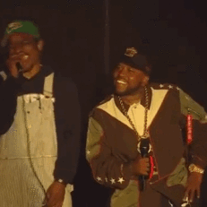 This Week in GIFs: OutKast Return, Aaron Paul Jams with Arcade Fire, Will Butler is a Crazy Person