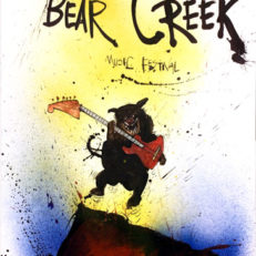 Ralph Steadman Creates Bear Creek Poster, moe. Joins Line-up