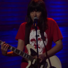 Watch: Courtney Barnett Performs on ‘Conan’ in Bill Murray T-Shirt
