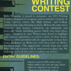 _Relix_ Announces 2014 Writing Contest