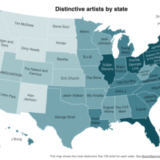 What’s Your State’s Favorite Band?
