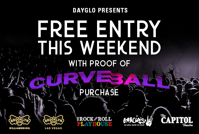 Curveball Passholders to Receive Free Entry to Brooklyn Bowl New York, The Capitol Theatre and More