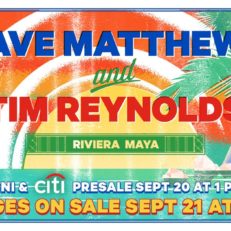 Dave Matthews & Tim Reynolds Announce 2019 Mexico Destination Event