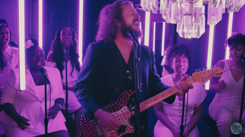 Watch Jim James’ Gorgeous Take on Sly & the Family Stone’s “Everyday People” for the ‘Tonight Show’ Cover Room