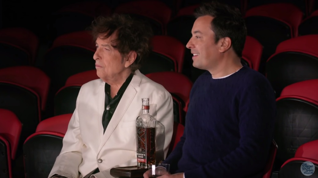 Watch Jimmy Fallon and Bob Dylan Drink at the Circus