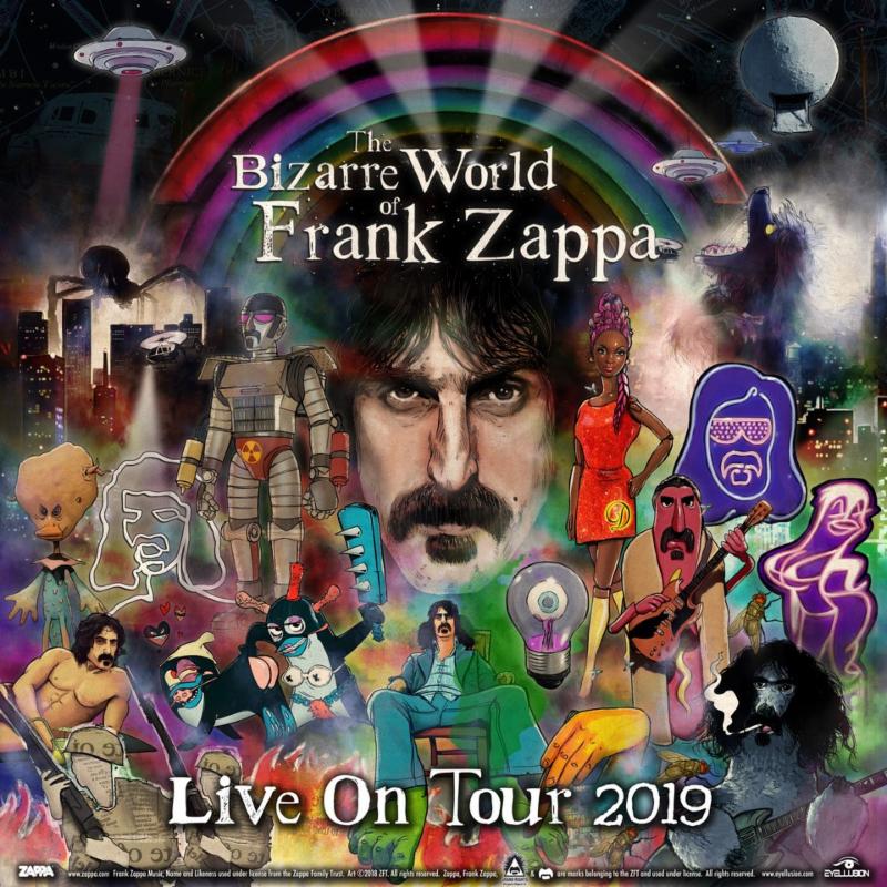 Zappa Family Trust Shares Promo Video for “The Bizarre World of Frank Zappa” Hologram Tour