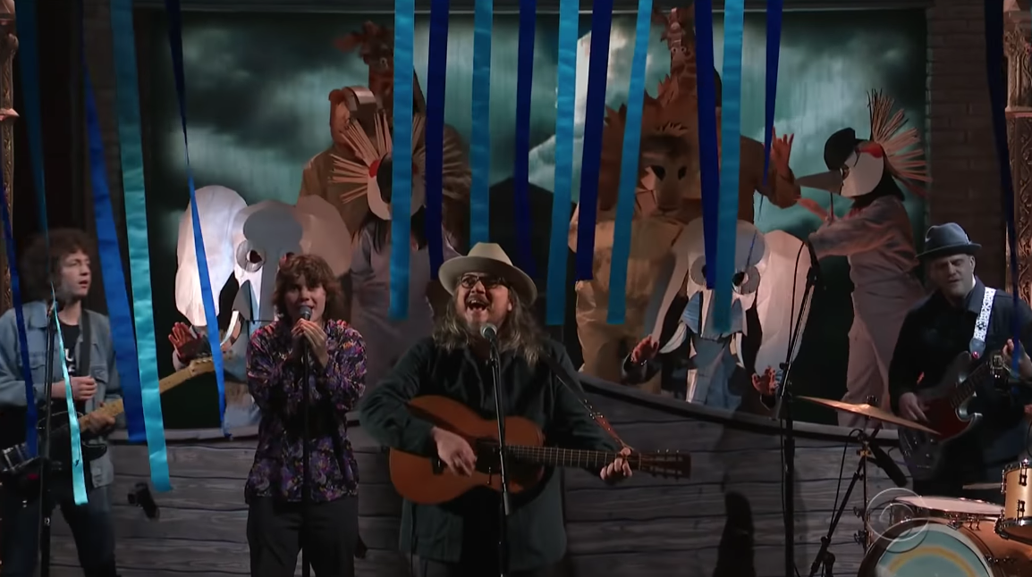 Jeff Tweedy Brings Noah’s Ark Animals to ‘The Late Show’ for “Let’s Go Rain,” Discusses New Memoir