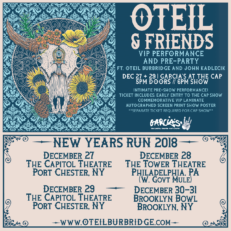 Garcia’s Announces Oteil & Friends VIP Performance and Pre-Party