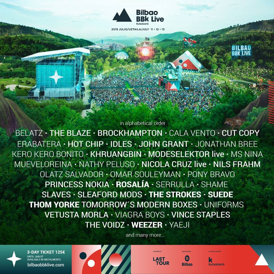 Thom Yorke, The Strokes, Weezer and More Set for Bilbao BBK Live 2019