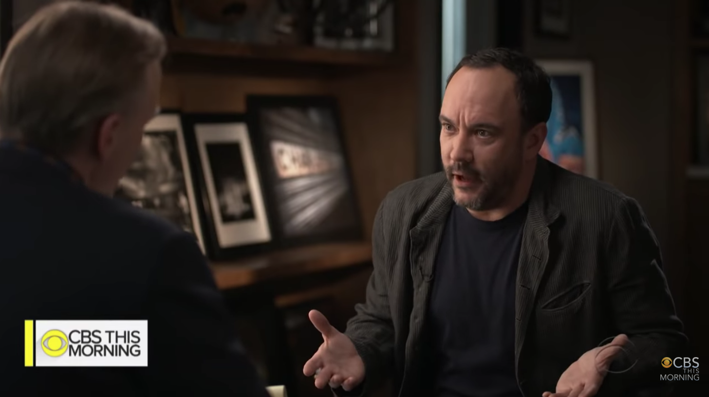 Watch Dave Matthews Talk Charlottesville, New Orleans Music, Retirement and More on ‘CBS This Morning’