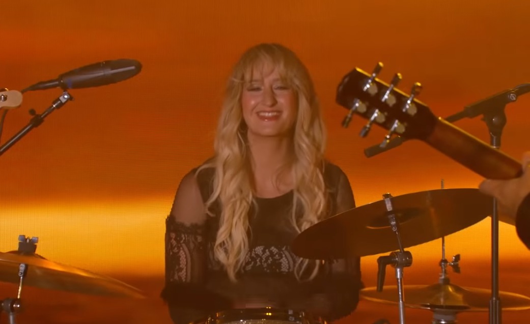 Watch Margo Price Slay A Four-Minute Drum Part (While Six-Months Pregnant) on ‘Jimmy Kimmel Live’