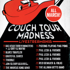 The Relix Channel Announces “Couch Tour Madness,” Featuring 15 Livestreams Nationwide