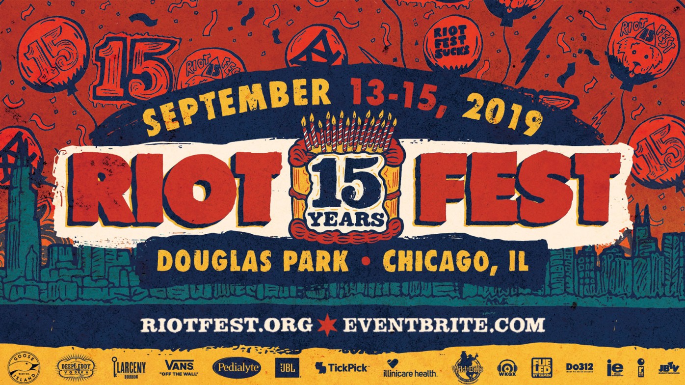 Riot Fest Sets 15th Anniversary Lineup with Blink-182, Bikini Kill, The Raconteurs, The Flaming Lips, Ween and More Riot Fest Sets 15th Anniversary Lineup with Blink-182, Bikini Kill, The Raconteurs, The Flaming Lips, Ween and More