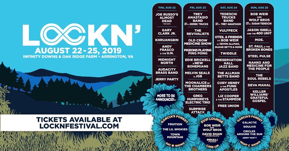 Midnight North Replaces Chris Robinson Brotherhood at LOCKN’ Festival 2019
