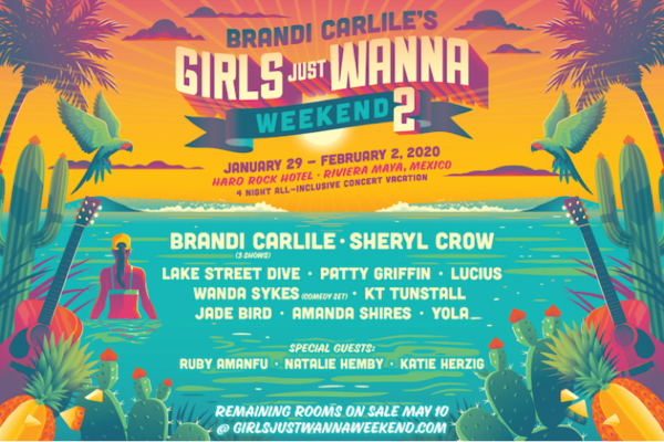 Brandi Carlile Announces Girls Just Wanna Weekend Lineup with Sheryl Crow, Lake Street Dive, Lucius and More