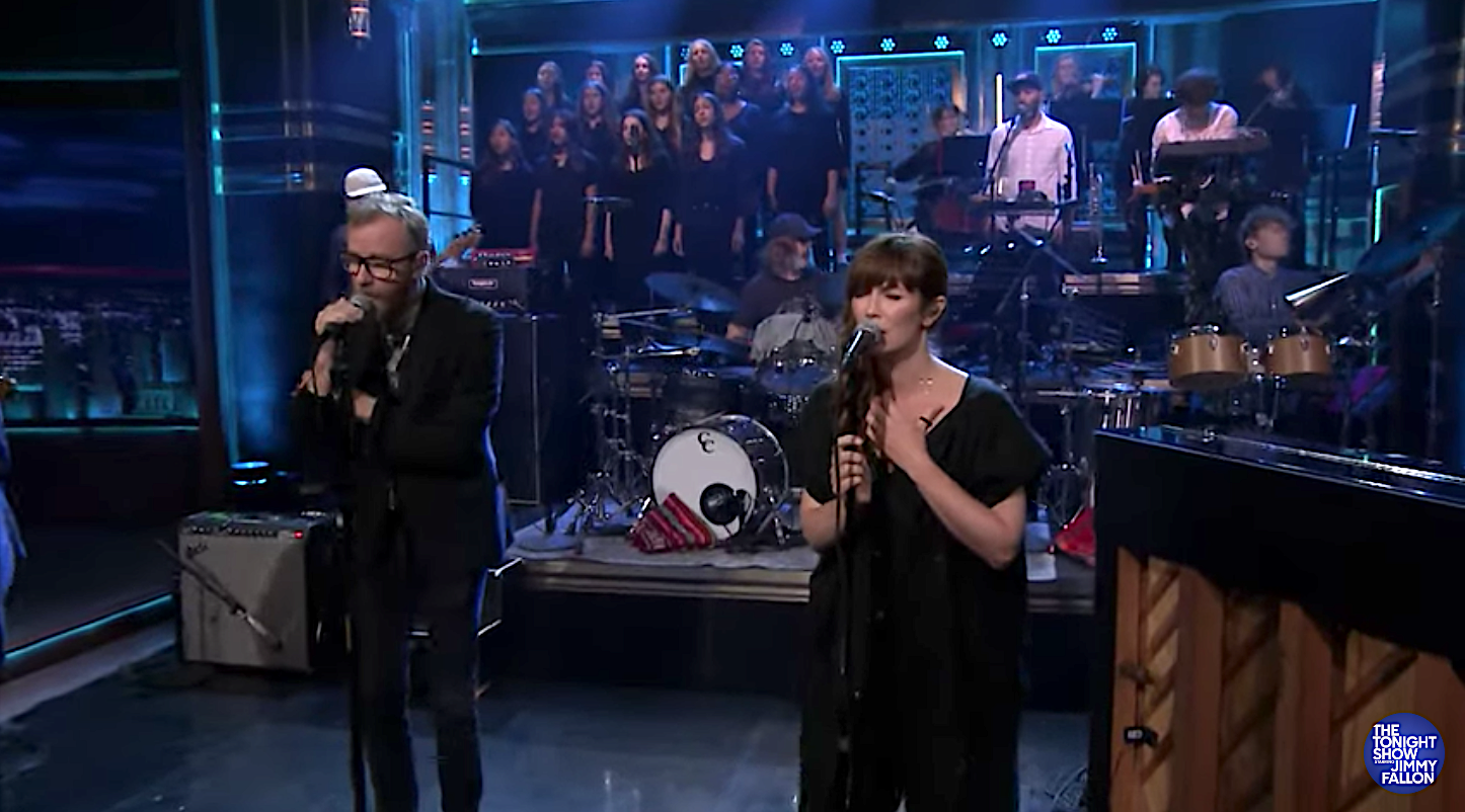 Watch The National Play “Oblivions” with Guests on ‘The Tonight Show’