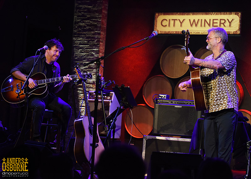 Anders Osborne & Scott Metzger at City Winery NYC (A Gallery)