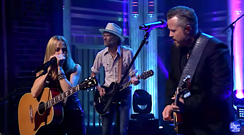 Watch Sheryl Crow and Jason Isbell Rip Through Bob Dylan’s “Everything is Broken” on ‘The Tonight Show’