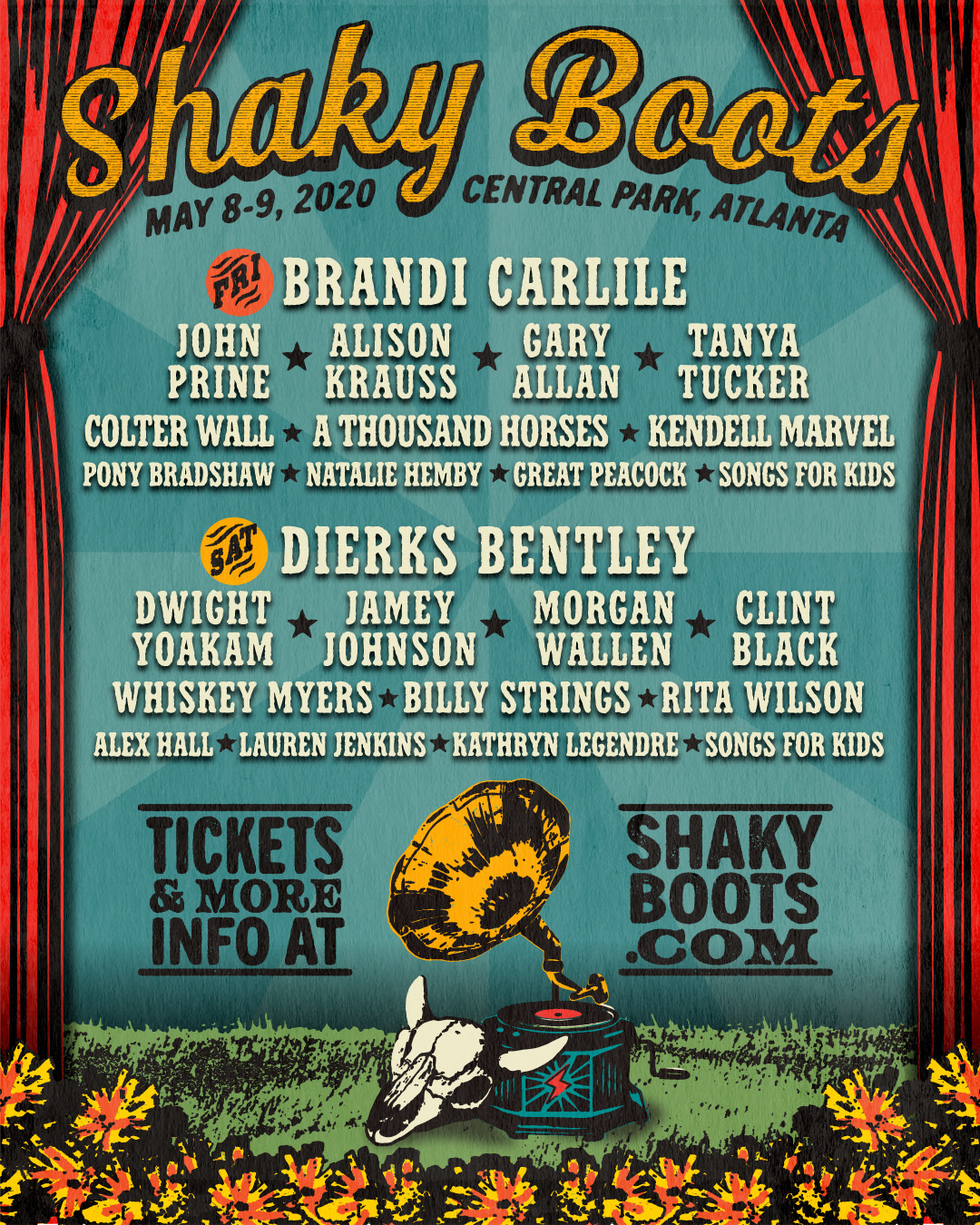 Shaky Boots 2020 Brandi Carlile, Dierks Bentley, Alison Krauss, Billy