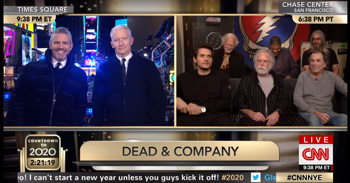 Watch Dead & Company Get Interviewed By Anderson Cooper and Andy Cohen on New Year’s Eve