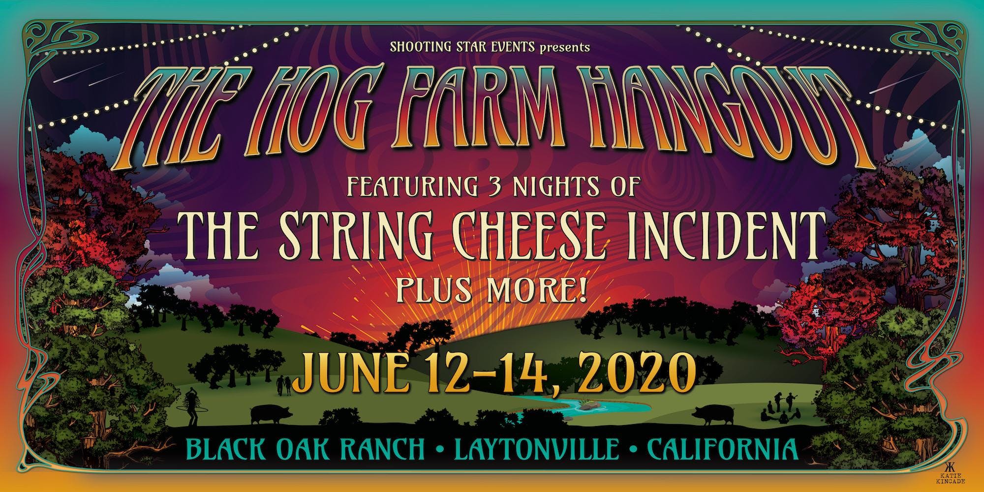 Hog Farm Hangout Announces Full Lineup For Inaugural Edition: String Cheese Incident, Pigeons Playing Ping Pong, Keller Williams and More