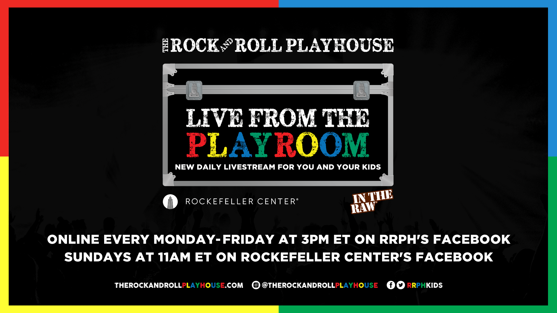 The Rock and Roll Playhouse Launches Free Live Music Webcasts for Kids