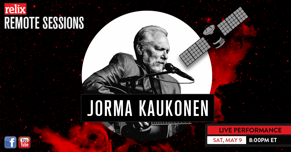 Jorma Kaukonen Schedules Live “Relix Remote Session”
