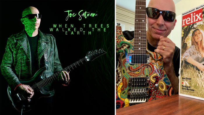 Premiere: Joe Satriani Creates “Eco-Sci-Fi” Vibe with Bonus Track “When Trees Walked the Earth” Premiere: Joe Satriani Creates “Eco-Sci-Fi” Vibe with Bonus Track “When Trees Walked the Earth”