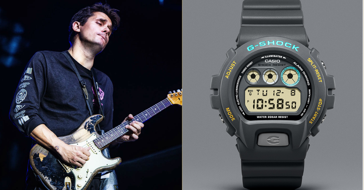 John Mayer Unveils First-Ever Watch Collaboration with G-Shock