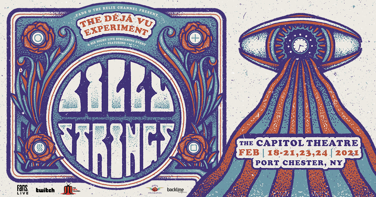Billy Strings Announces 6-Night ‘The Deja Vu Experiment’ Livestream Run from The Capitol Theatre