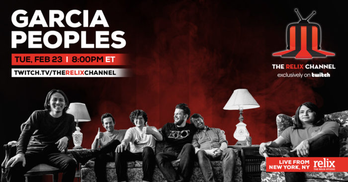 Garcia Peoples Announce Free Twitch Performance from the New Relix Studio Garcia Peoples Announce Free Twitch Performance from the New Relix Studio